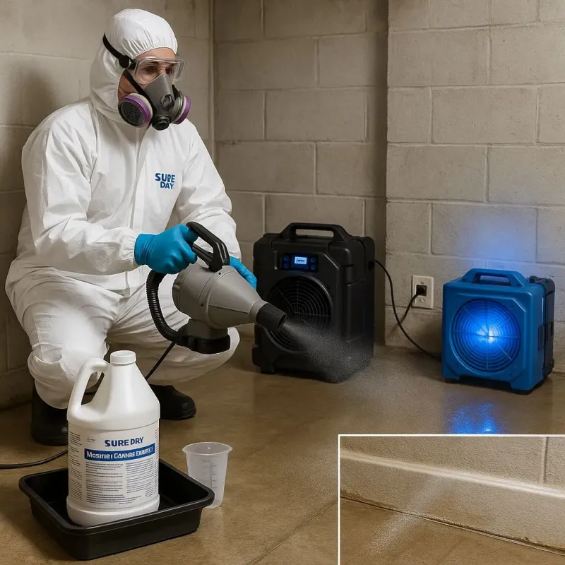 Sanitization and Odor Removal process in Monroe, MI