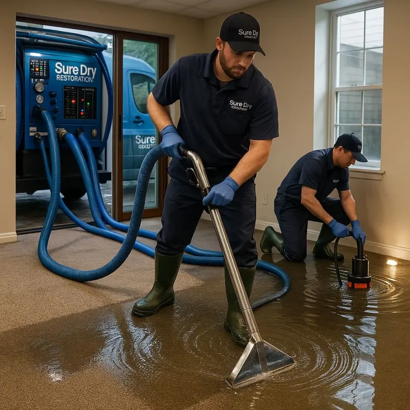 Water Extraction and Removal process in Monroe, MI